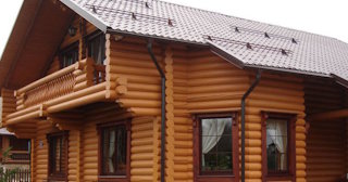 Строительство дома из оцилиндрованного бревна в Лянторе - от 137059 рублей