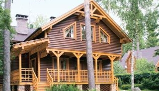 Строительство двухэтажного деревянного дома в Лянторе - Строй-Лнт от 137059 рублей
